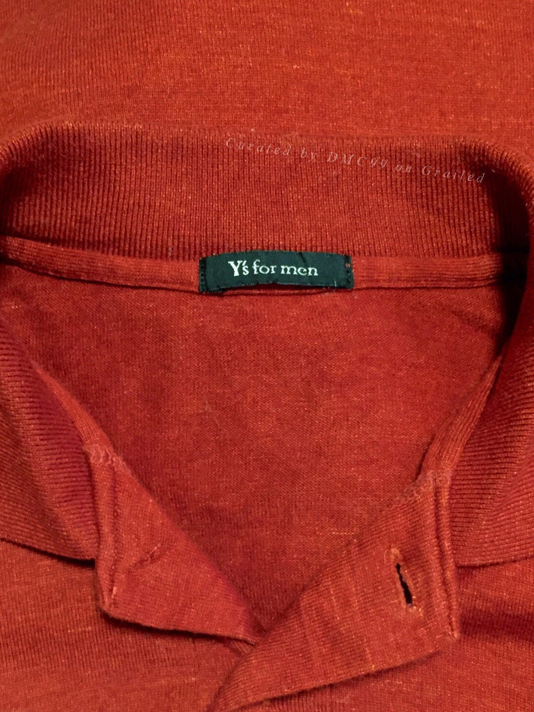 Yohji Yamamoto Y's Archive Three-Button Polo