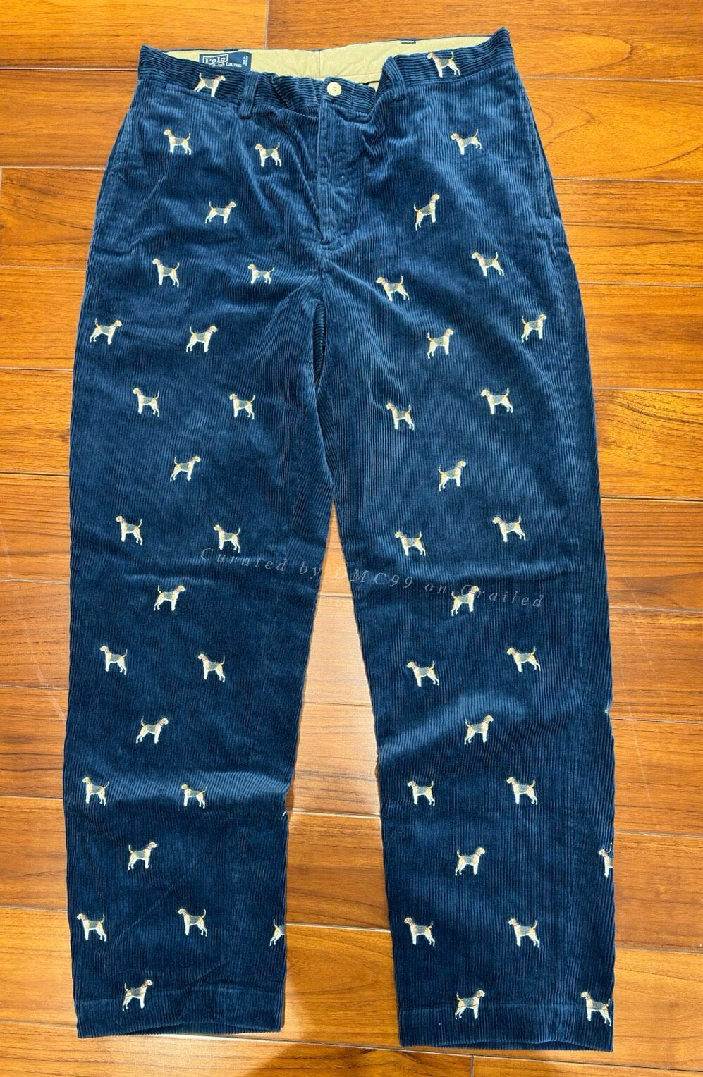 Ralph Lauren Corduroy Retro Casual Pants