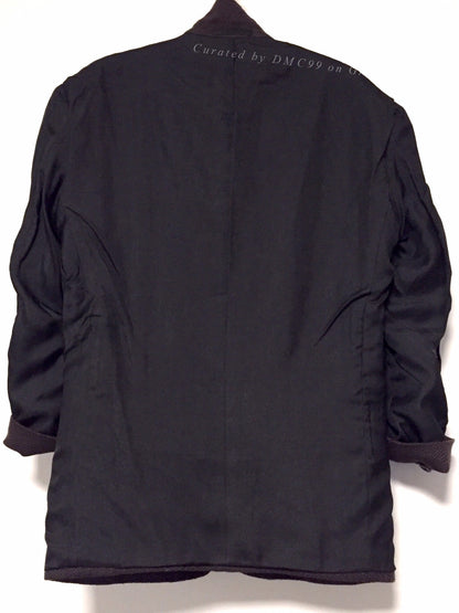 Yohji Yamamoto A.A.R Herringbone Wool Blazer