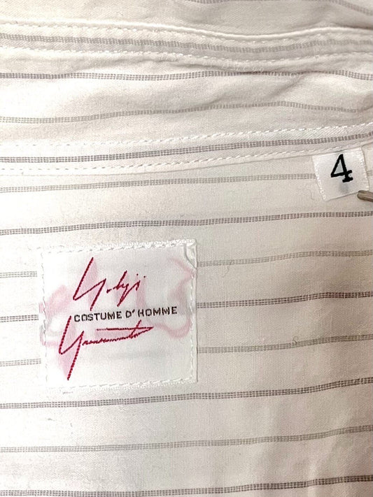 Yohji Yamamoto Oversized Striped Shirt