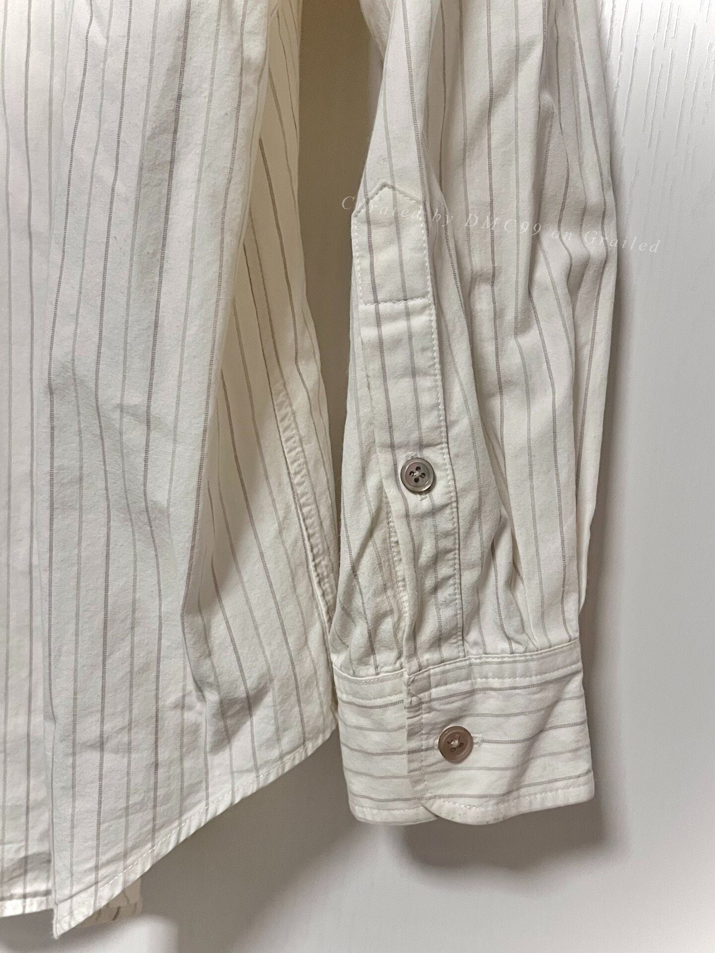Yohji Yamamoto Oversized Striped Shirt