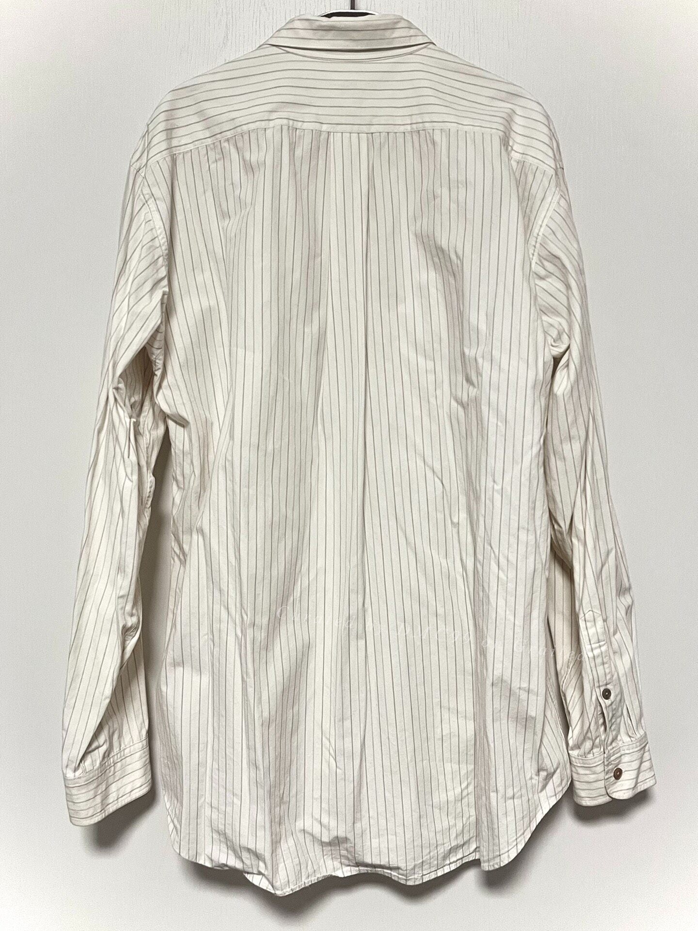 Yohji Yamamoto Oversized Striped Shirt
