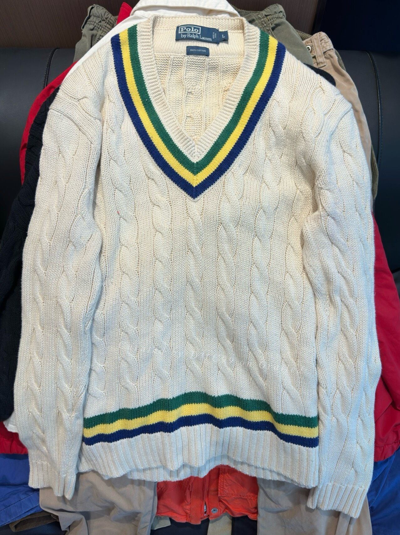 Ralph Lauren Ivy League Striped Sweater