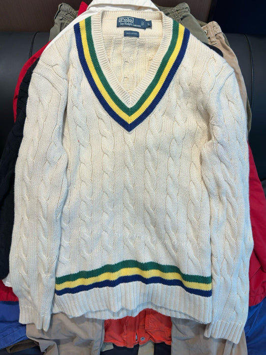 Ralph Lauren Ivy League Striped Sweater