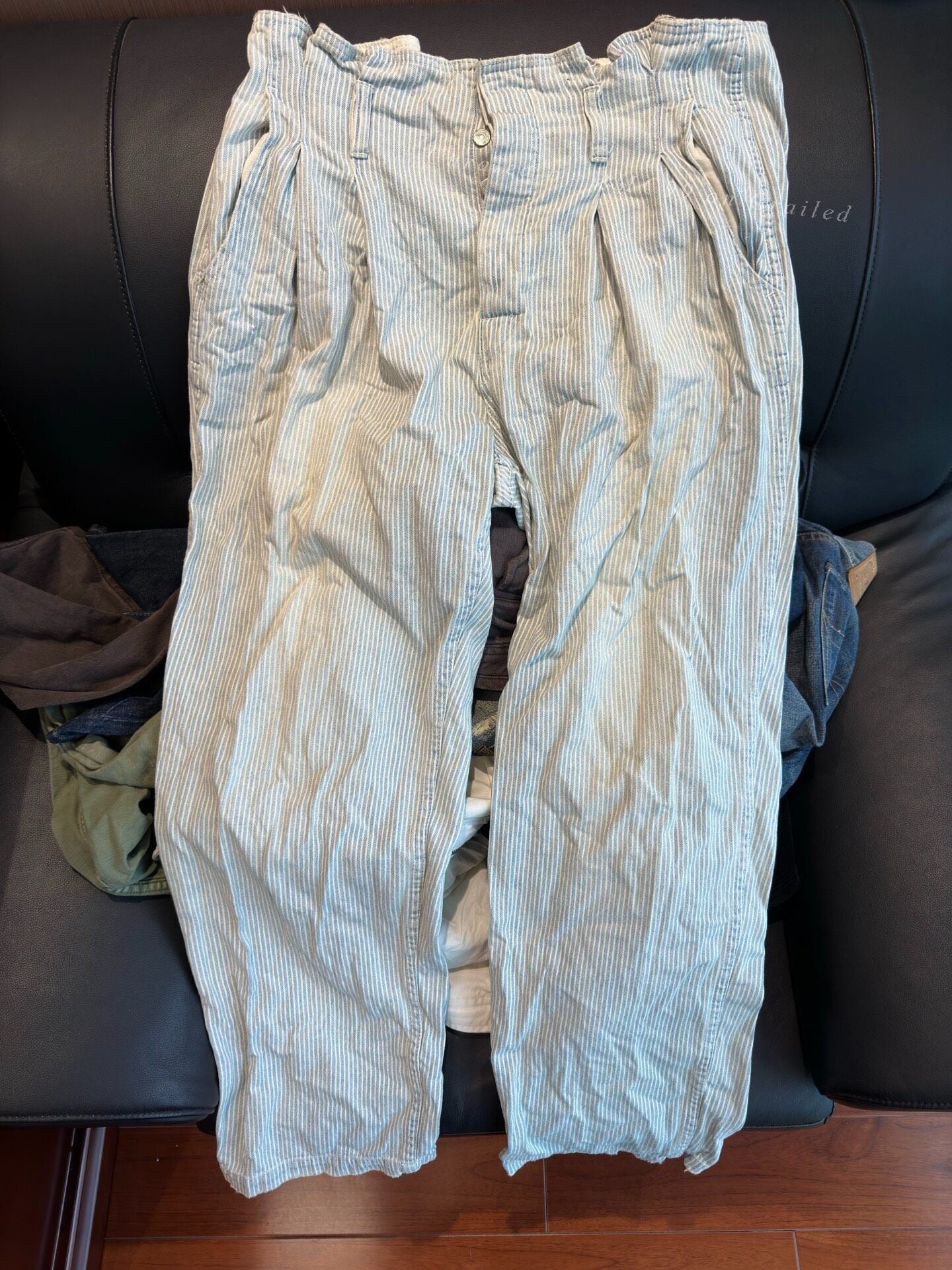 Ralph Lauren Railway Stripe Casual Pants