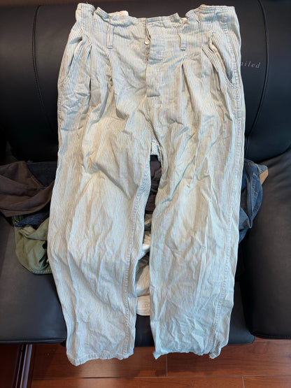 Ralph Lauren Railway Stripe Casual Pants