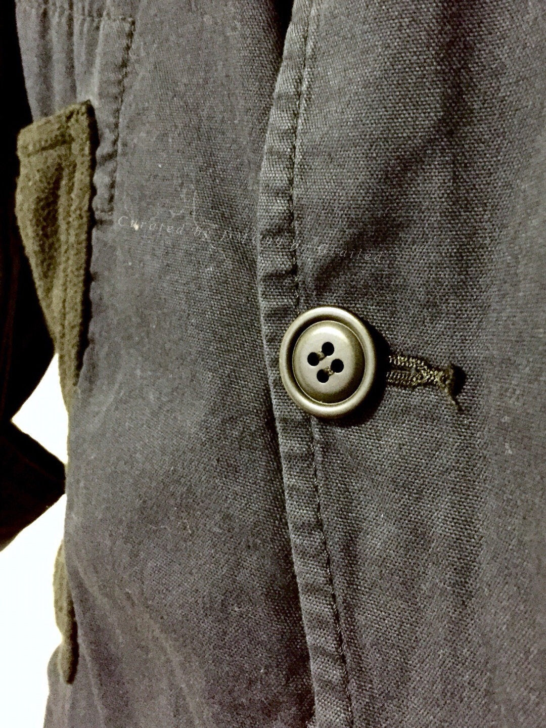 Comme des Garcons Indigo Workwear Navy Black