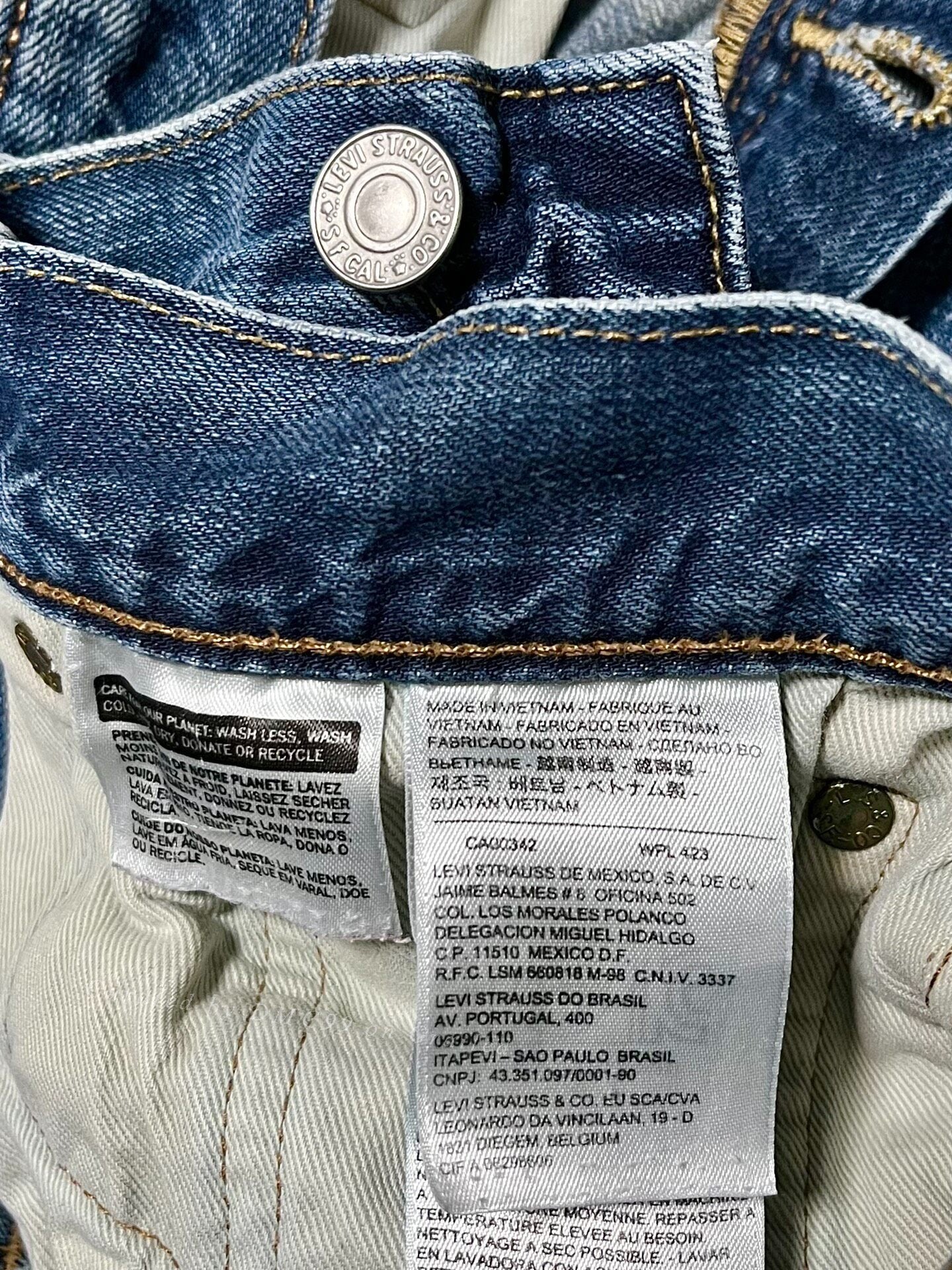 LVC Levi's 501 Denim Jeans