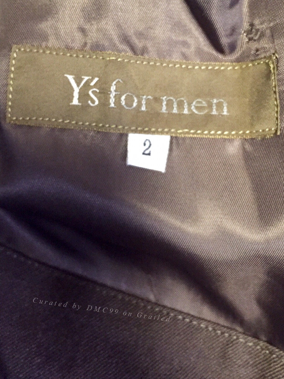Yohji Yamamoto Y's Men's Wool Blazer
