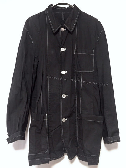COMME des GARCONS Homme Crinkled Cotton Workwear Shirt