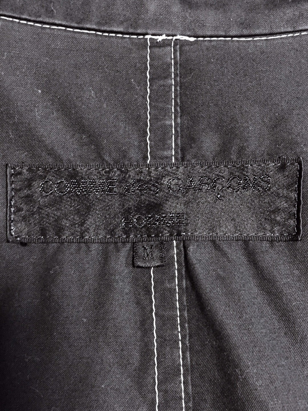 COMME des GARCONS Homme Crinkled Cotton Workwear Shirt