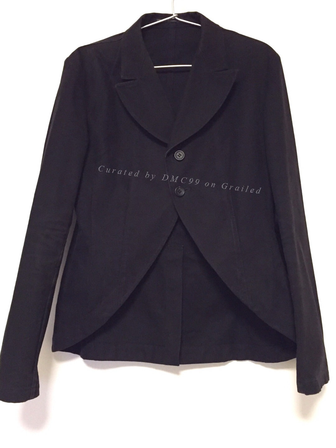 Yohji Yamamoto Tailcoat Design Coat
