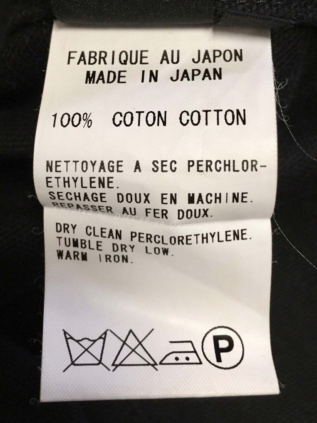 Yohji Yamamoto Tailcoat Design Coat