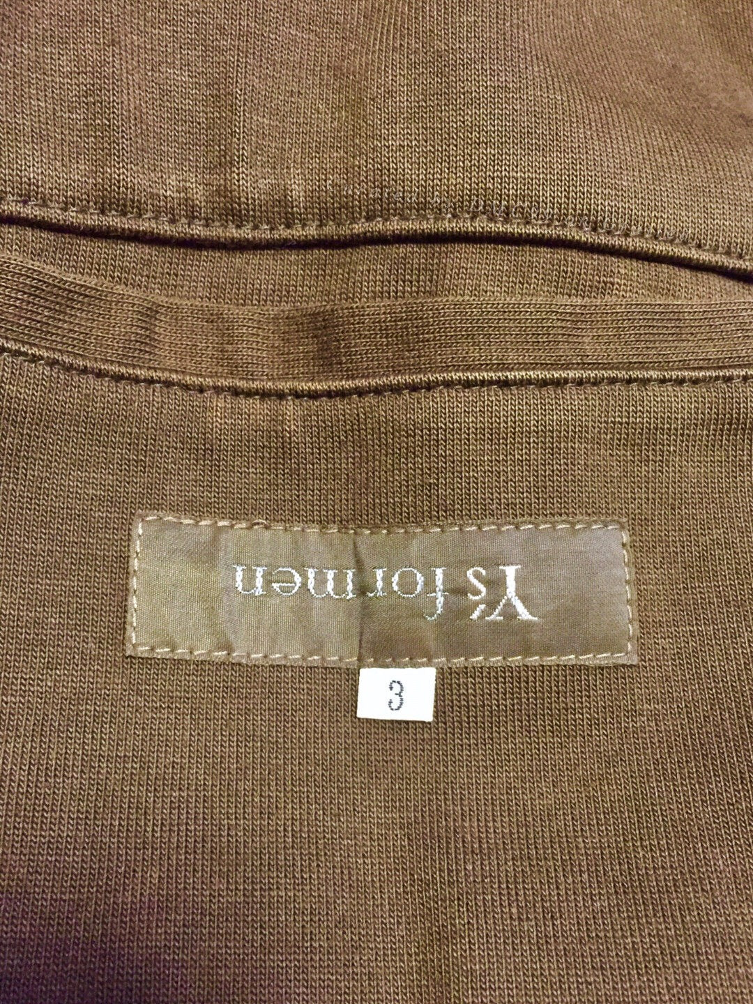 Yohji Yamamoto Y's Men's Cotton Blazer