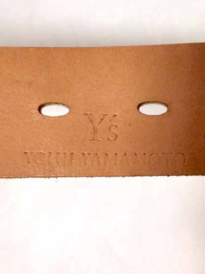 Yohji Yamamoto Y's Leather Belt