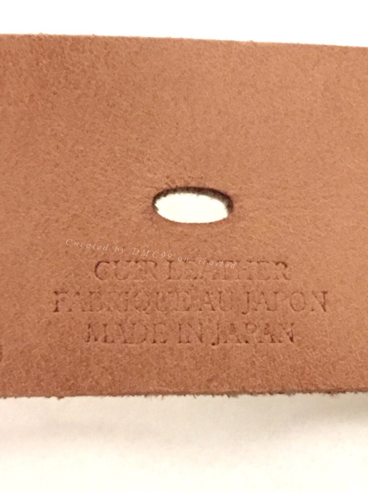 Yohji Yamamoto Y's Leather Belt