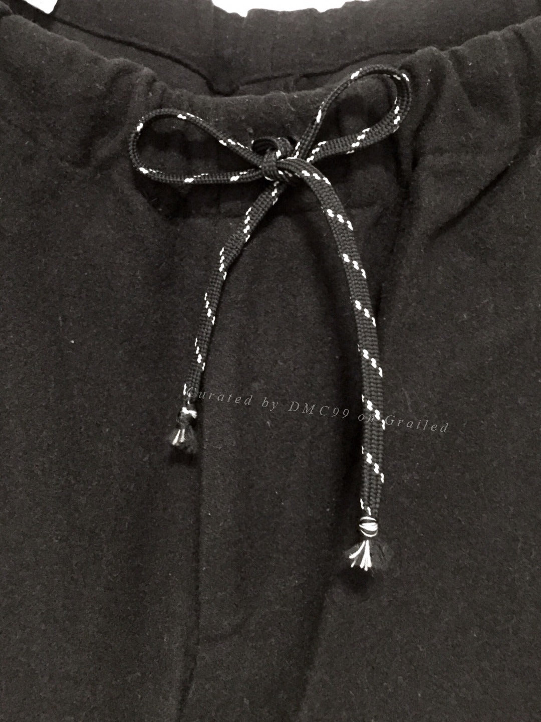 Dries Van Noten Black Wool Trousers