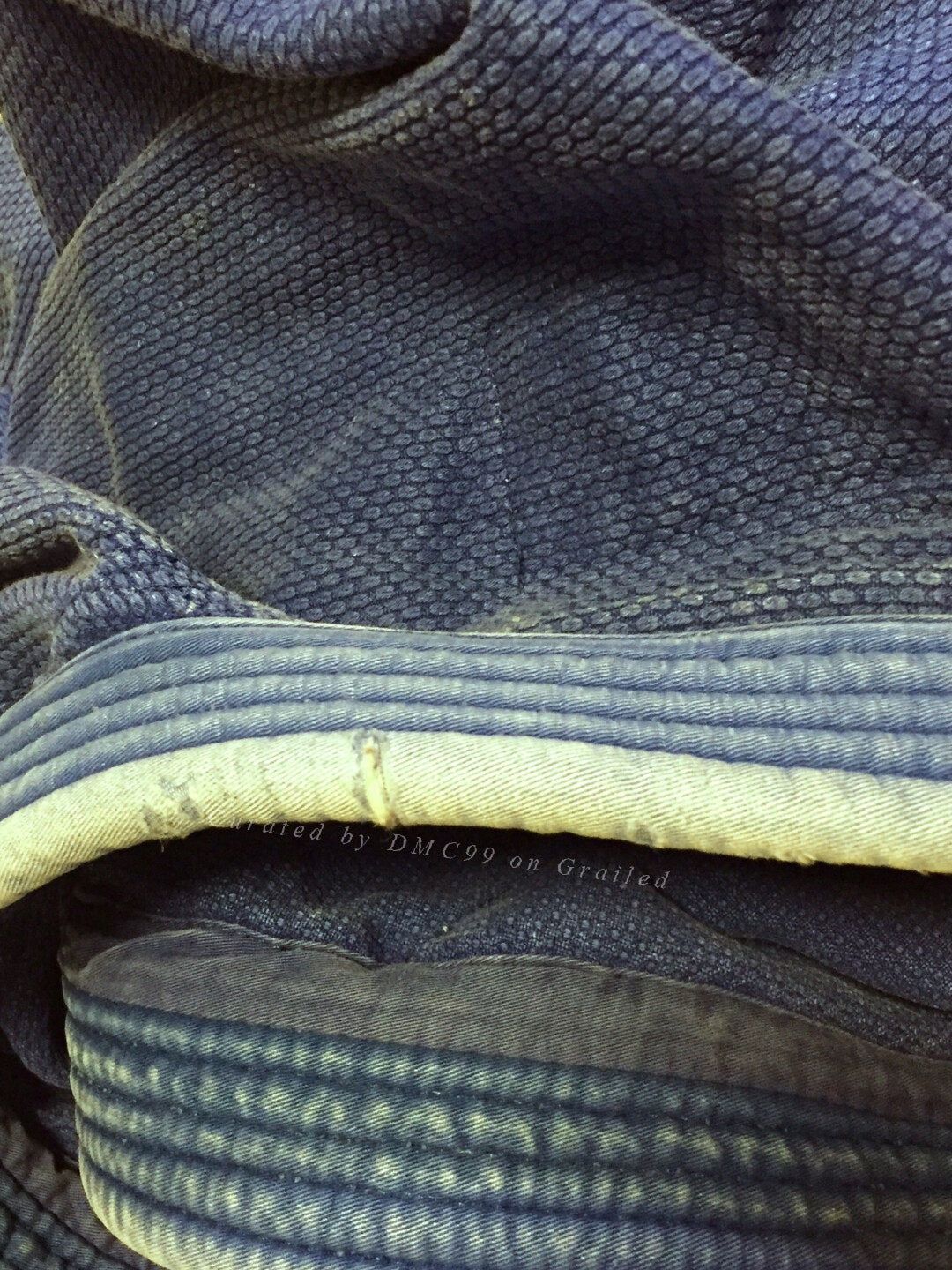 Visvim Aikido Robe Thick Sashiko Indigo