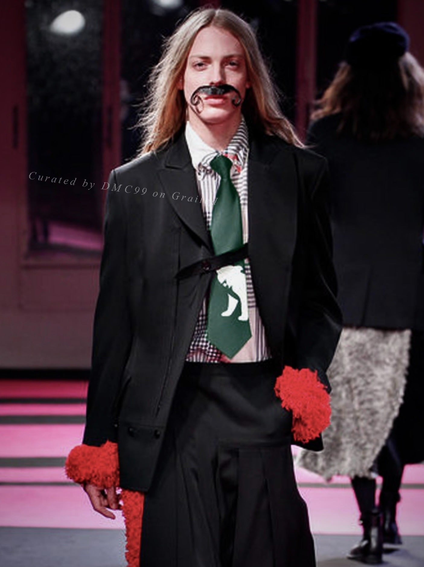 Yohji Yamamoto Archive Homme Runway Tie