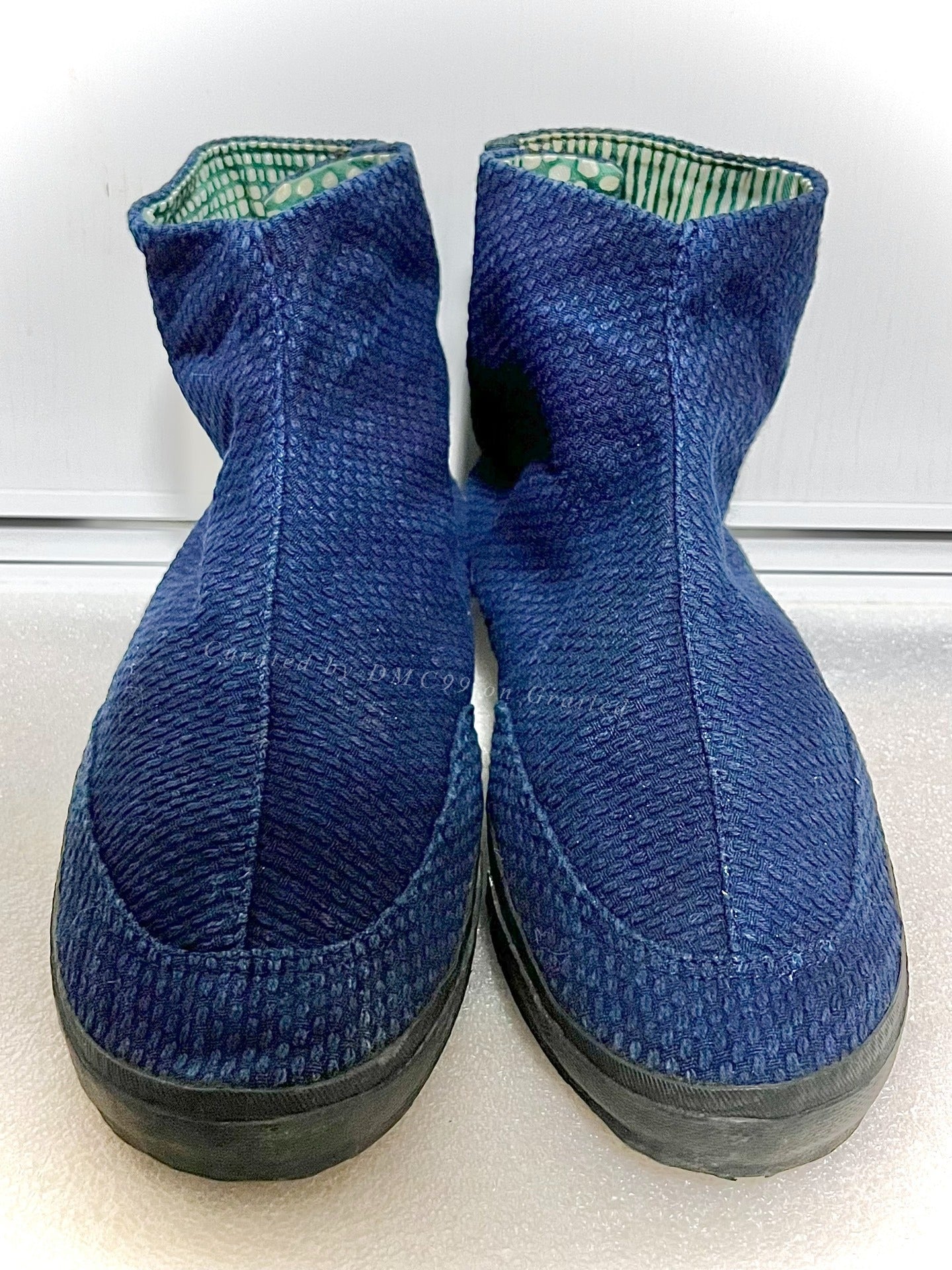 Kapital Style Sashiko Fabric Boots