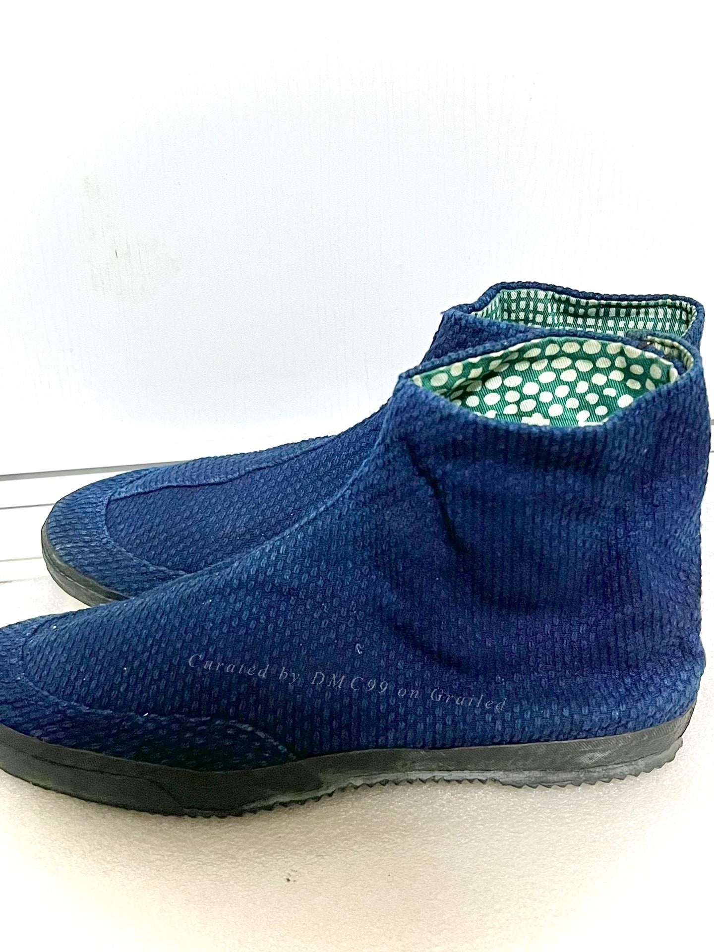 Kapital Style Sashiko Fabric Boots