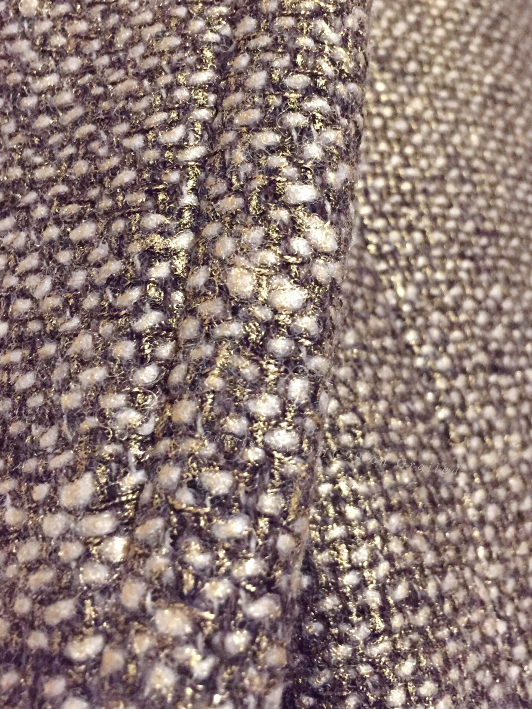 COMME des GARCONS Homme Plus Gold Knit Blazer