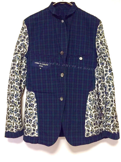 COMME des GARCONS Homme Plaid Reversible Suit