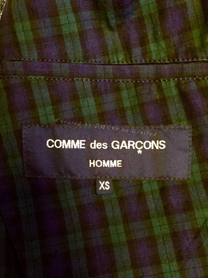 COMME des GARCONS Homme Plaid Reversible Suit