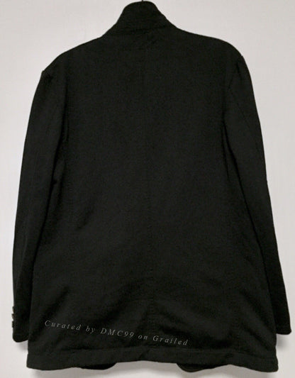 COMME des GARCONS Homme Black Pleated Blazer