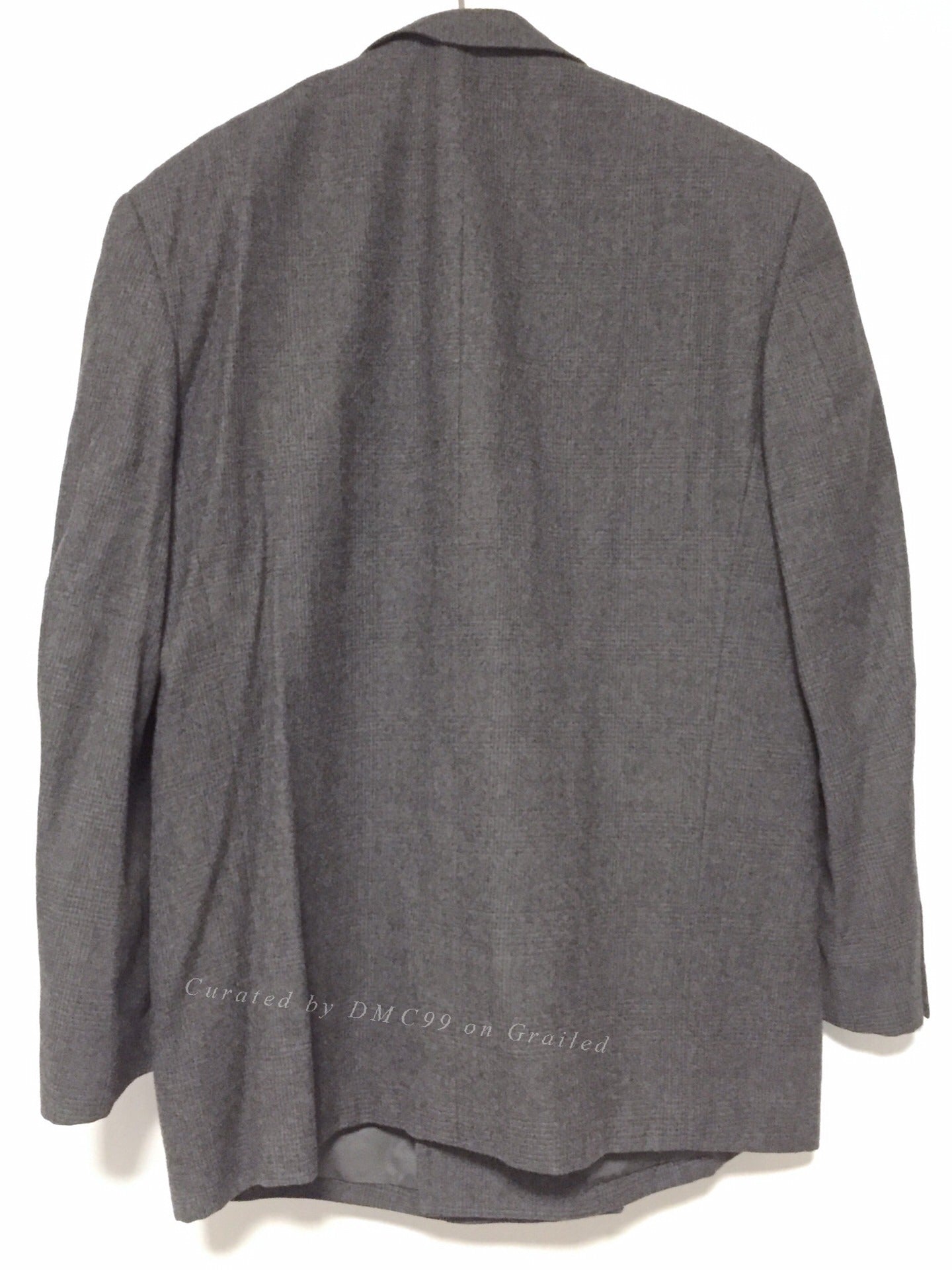 COMME des GARCONS Homme Deux Gray Wool Blazer