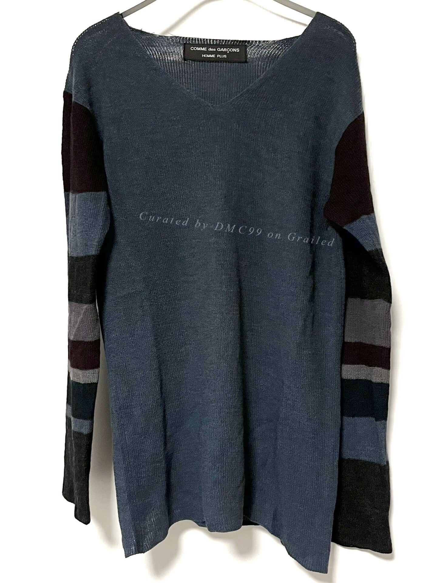 COMME des GARCONS Homme Plus V-neck Wool Knit