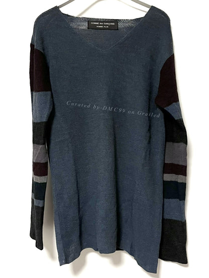 COMME des GARCONS Homme Plus V-neck Wool Knit