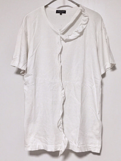 COMME des GARCONS Homme Plus Cotton Open Neck T-Shirt