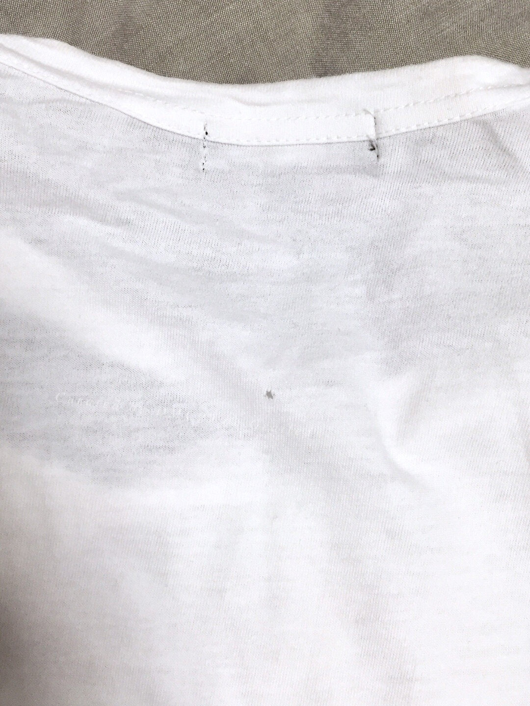 COMME des GARCONS Homme Plus Cotton Open Neck T-Shirt
