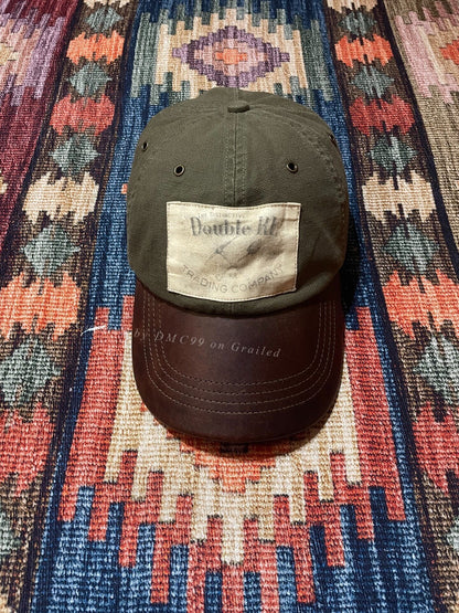 RRL Khaki Green Baseball Cap