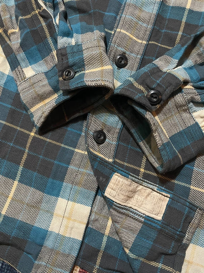 RRL Vintage Plaid Work Shirt S