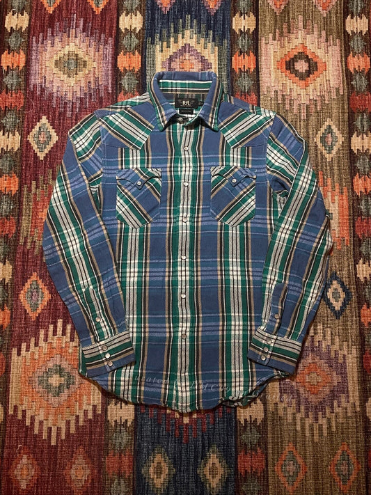 RRL Vintage Point Pocket Western Shirt