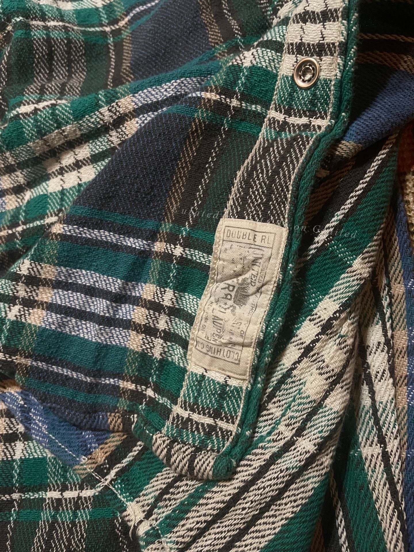 RRL Vintage Point Pocket Western Shirt