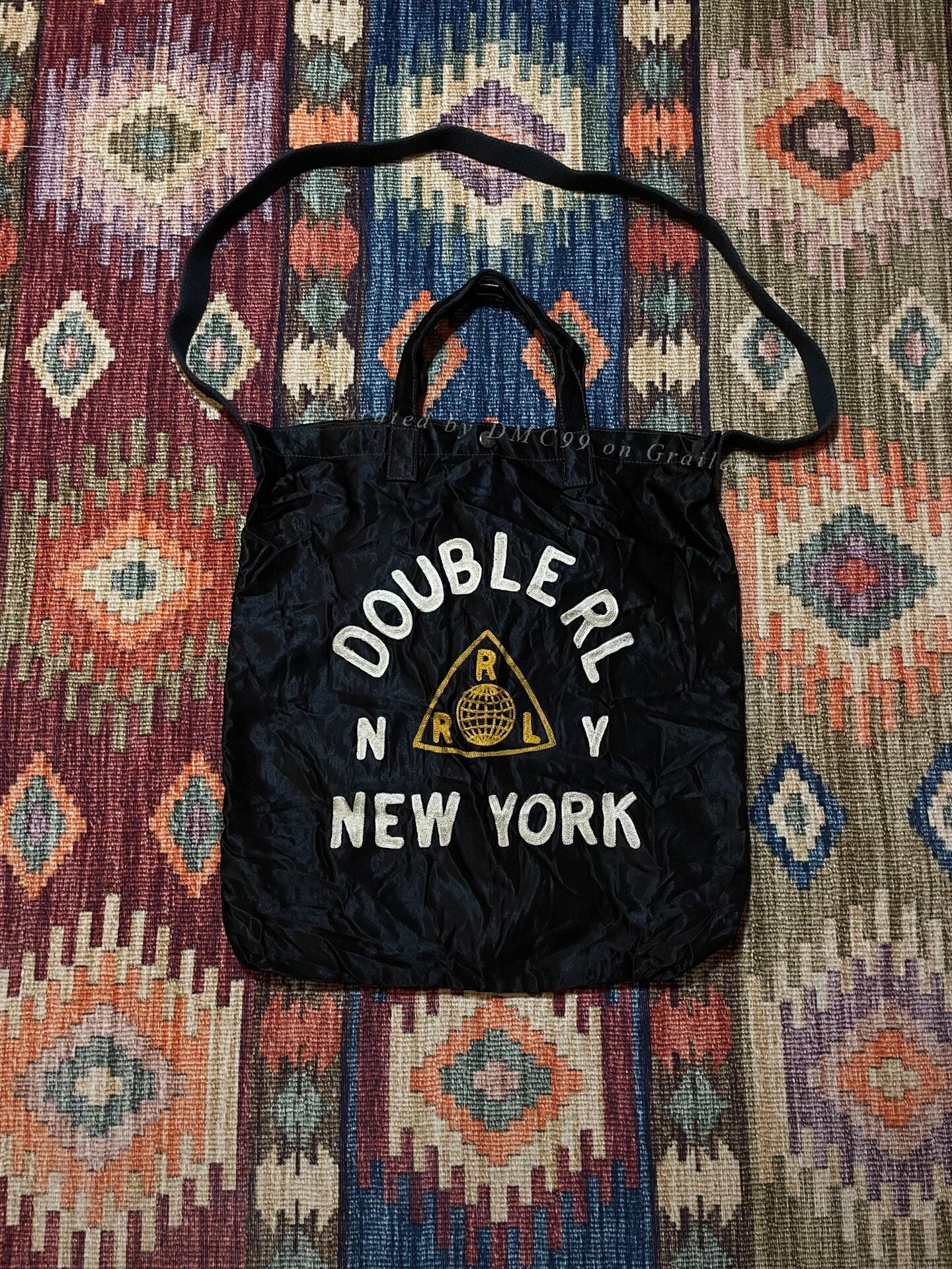 RRL Embroidered Tote Bag