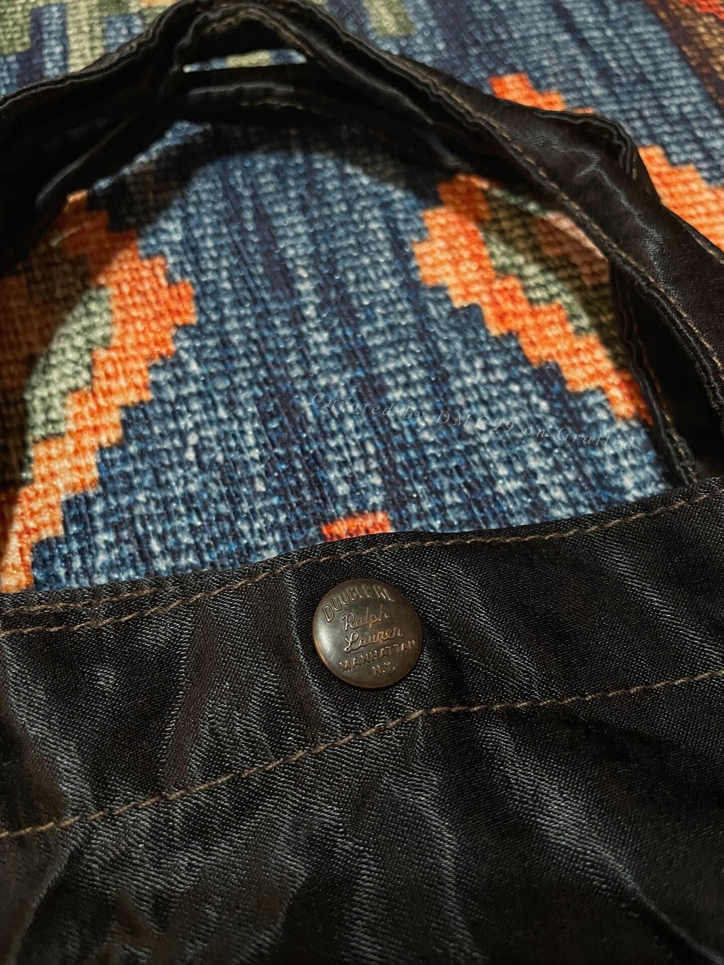 RRL Embroidered Tote Bag