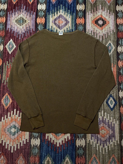RRL Discontinued Waffle Long-Sleeve T-Shirt