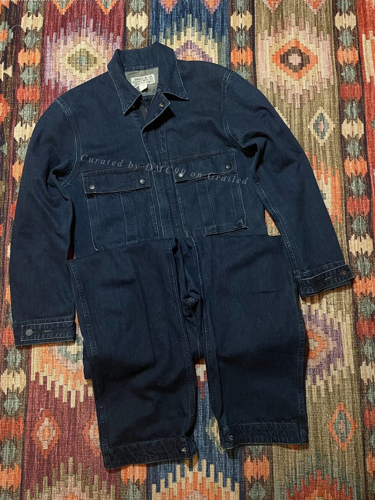 RRL Vintage Denim Jumpsuit M