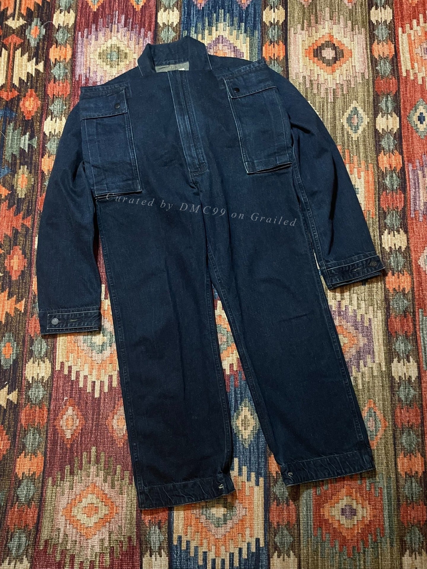 RRL Vintage Denim Jumpsuit M
