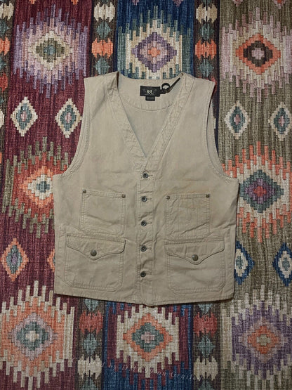RRL Vintage Canvas Work Vest S