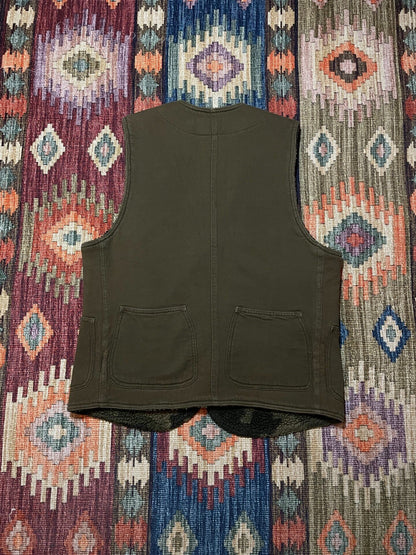 RRL Discontinued Camo Fleece Vest