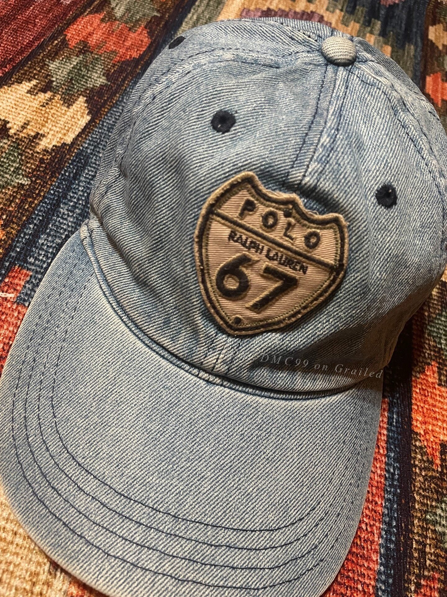 Polo Ralph Lauren Washed Embroidered Logo Cap
