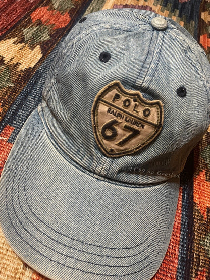 Polo Ralph Lauren Washed Embroidered Logo Cap
