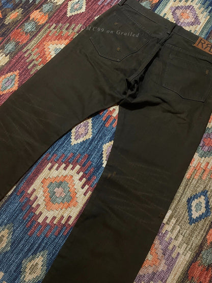 RRL 2016 Vintage Distressed Patch Pants