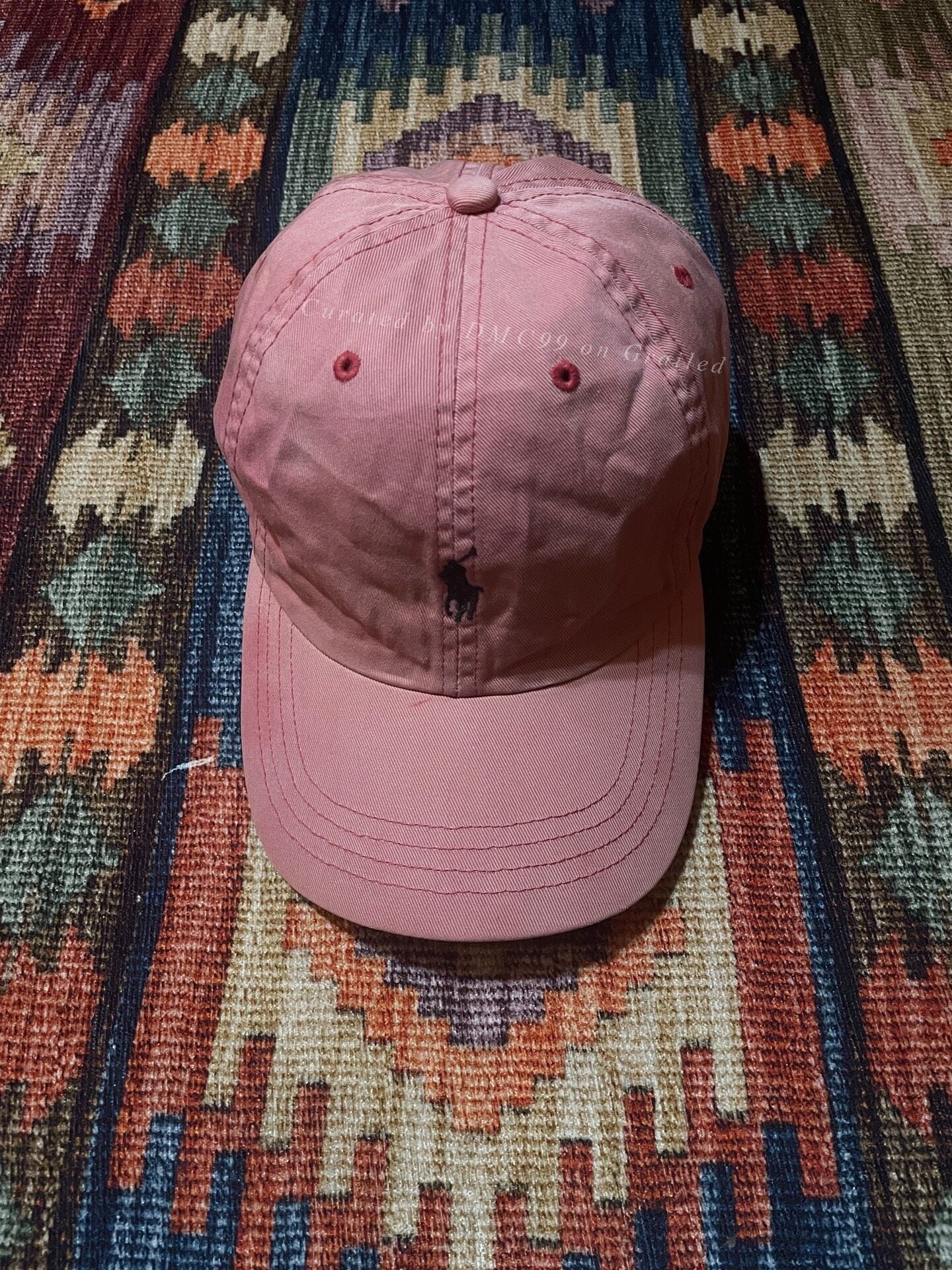Polo Ralph Lauren Washed Pink Baseball Cap