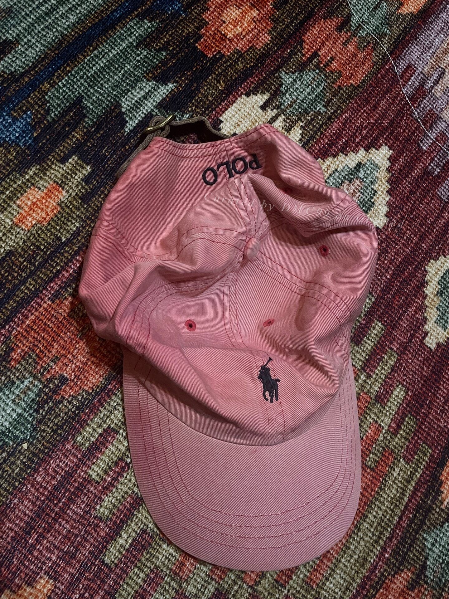 Polo Ralph Lauren Washed Pink Baseball Cap